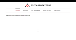 Desktop Screenshot of fotoakrobaterne.dk