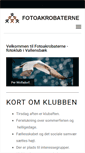 Mobile Screenshot of fotoakrobaterne.dk